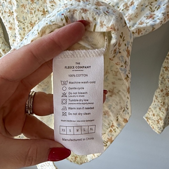 The Fleece Company 100% Muslin Cotton Pajamas - Picture 6 of 10